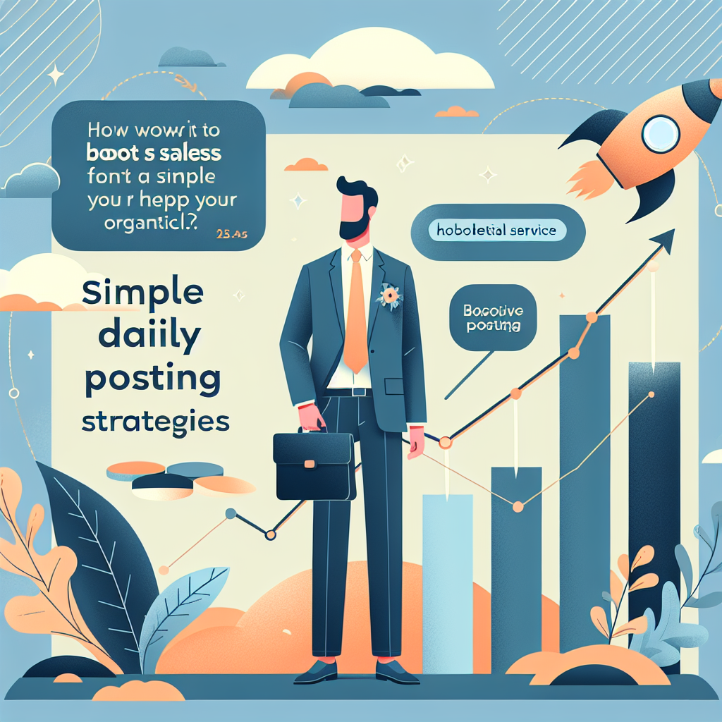 Como aumentar as vendas com estratégias simples de postagens diárias